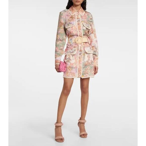 ❤️Zimmermann Linen Mini Dress❤️ - Picture 2 of 3